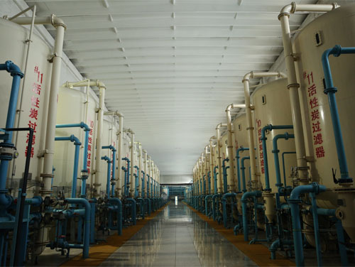 Desalted water treatment system